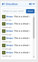 [fi4a.com] Shoutbox by Siropu