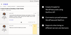 [fi4a.com] Article and Forum Connect: XenForo and WordPress