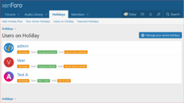[fi4a.com] [XenCustomize] Holidays Manager: Vacations, Trips & Travel-related CMS